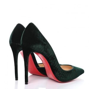 Christian Louboutin Iriza 100 Velluto Stampato